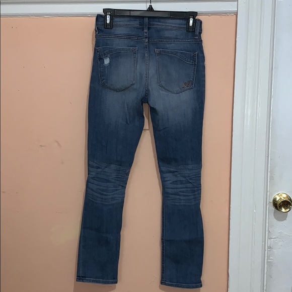 Express Distressed Cropped Legging - Picture 2 of 6